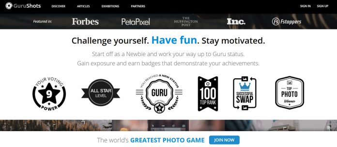 GuruShots screenshot with pros