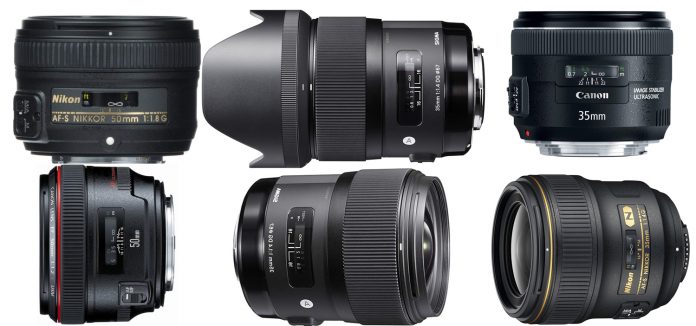 50mm vs 35mm lenses