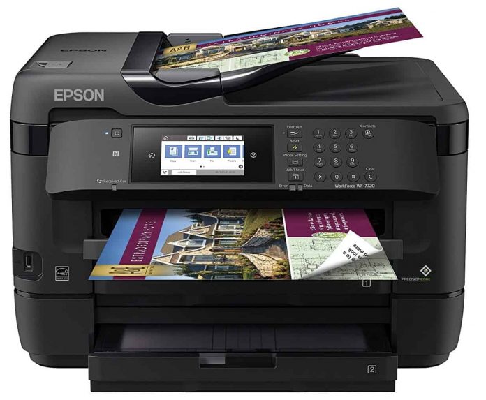 epson workforce 7720 wireless photo printer