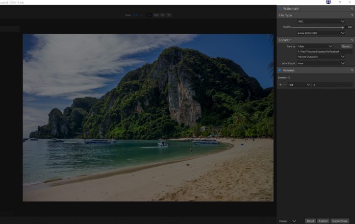 ON1 Resize 2018 Review - Exporting