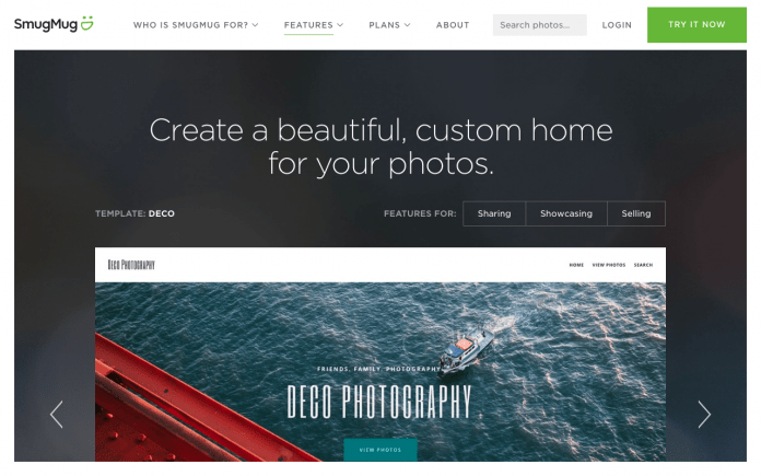 online photography portfolio