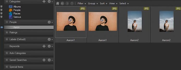 ACDSee Facial Recognition Feature
