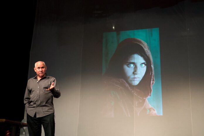 American photographer Steve McCurry