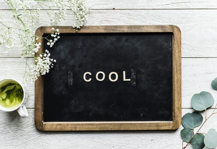 flat lay blackboard