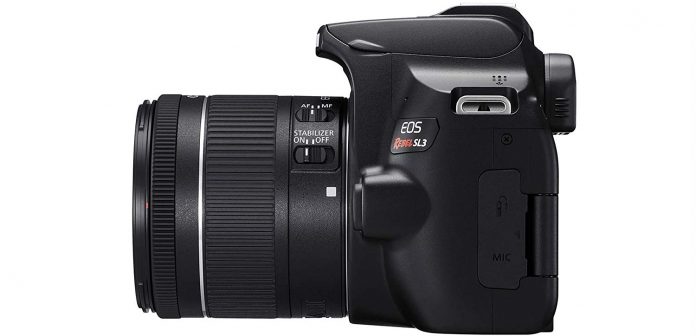 EOS Rebel SL3 Sideview