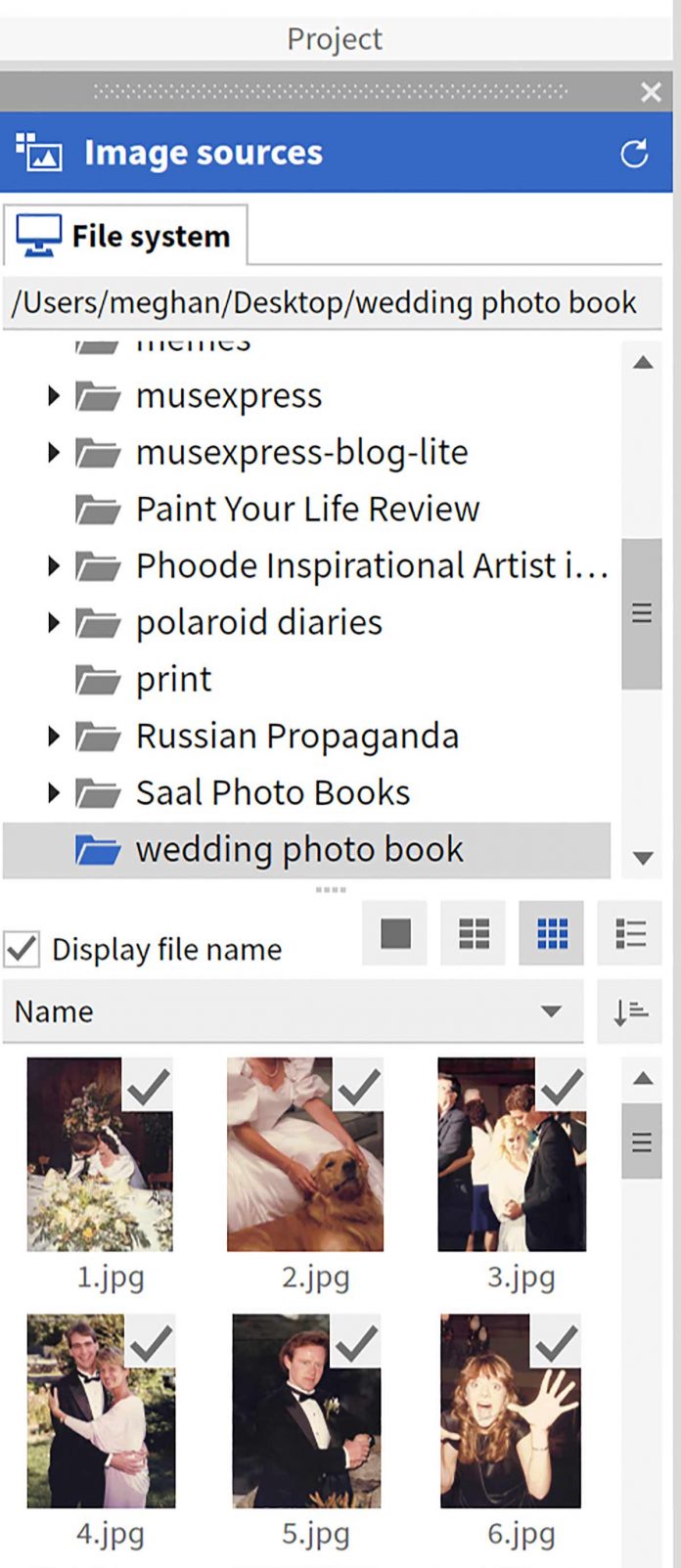 Saal upload files