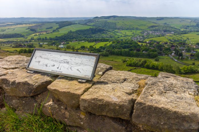 Baslow Edge in the Peak District