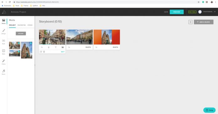 Animoto Slideshow Maker