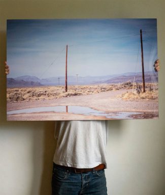 Chromaluxe metal photo print
