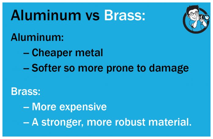 Aluminum vs Brass