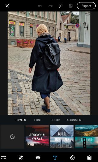 Photoshop Express Type