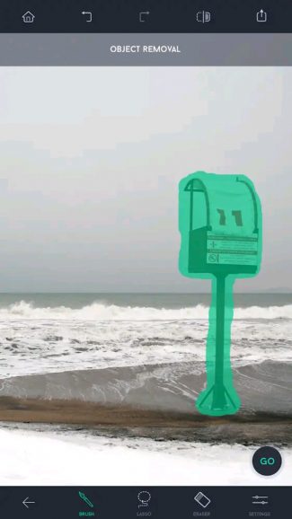 TouchRetouch Post-Processing App