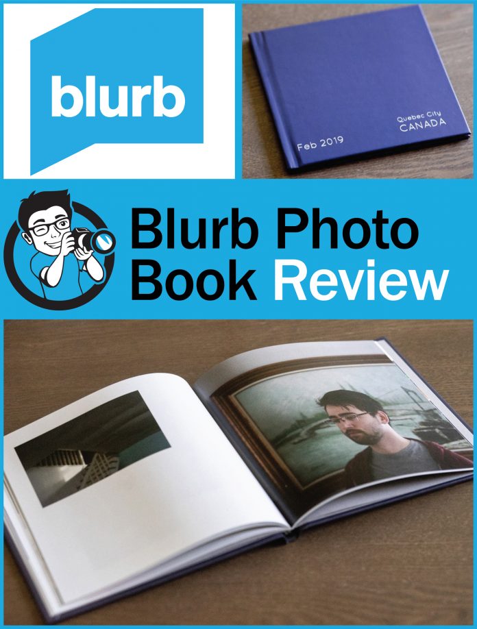 blurb photo book review