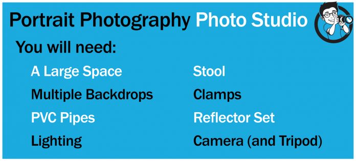 equipment list for portrait photography