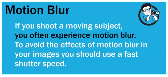 How to shoot sharp portraits motion blur