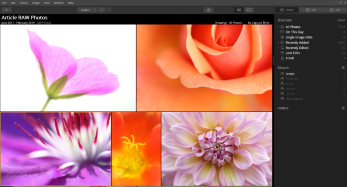 luminar 4 review library
