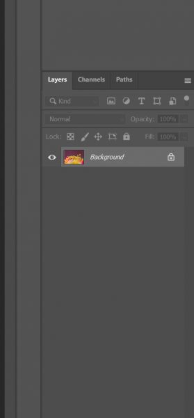 Photoshop layers panel