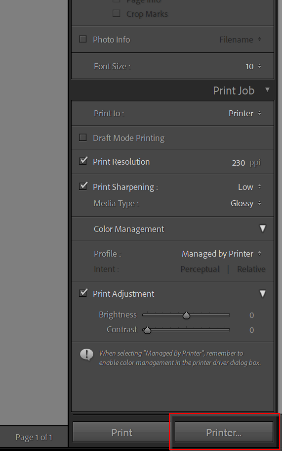 printing in lightroom 000310