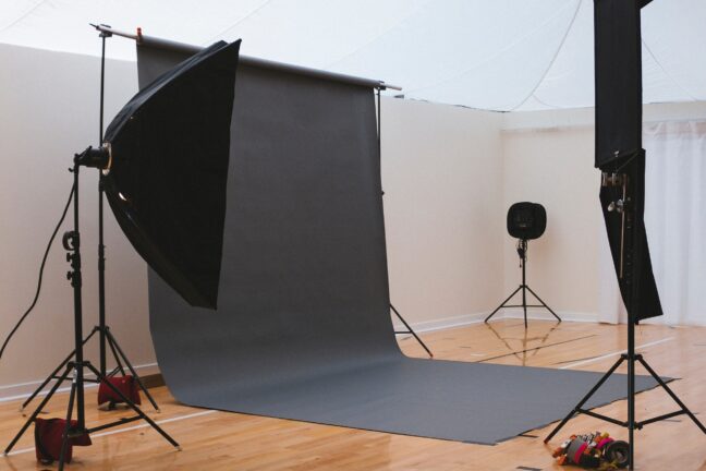 Black Photography Backdrop