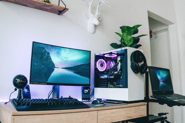 100+] Gaming Setup Pictures | Wallpapers.com