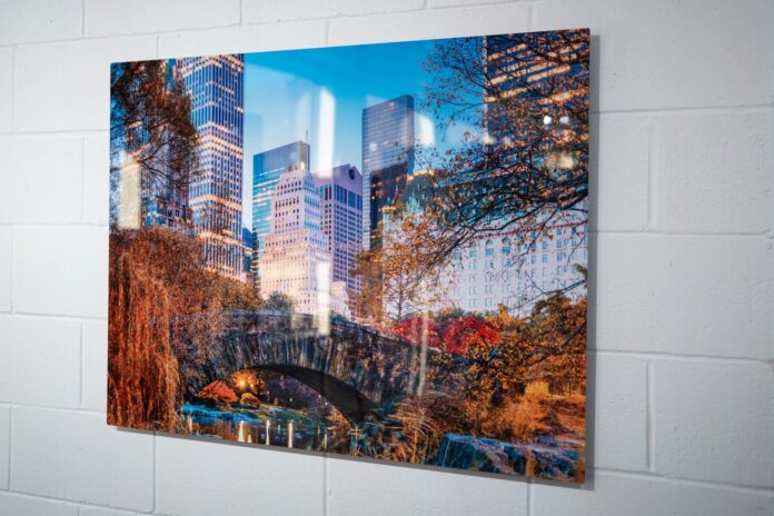 Dye Sublimation ChromaLuxe HD Metal Printing with Decorating Floating Frame BOX